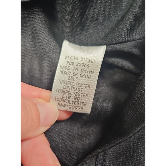 Entro Black and Pink Floral Midi Dress - Picture 6 of 7